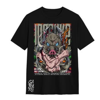 Camiseta de Inosuke Hashibira - Demon Slayer 🐗⚔️