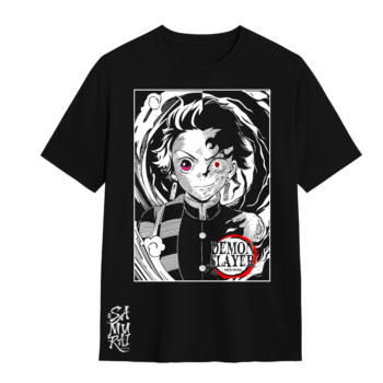 Camisa de Tanjiro Demonio – Kimetsu no Yaiba | Samurai White