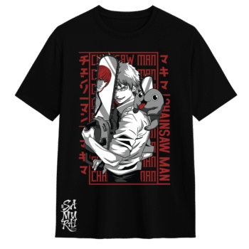 Camisa Chainsaw Man Denji – Sangre y Sierra