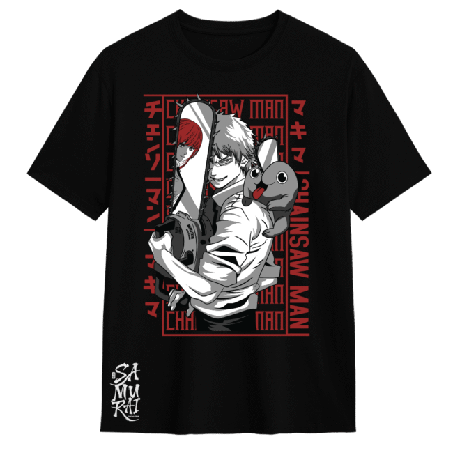 Camisa Chainsaw Man Denji – Sangre y Sierra