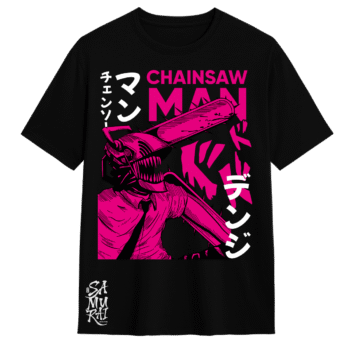 Camisa Chainsaw Man – Poder y Caos