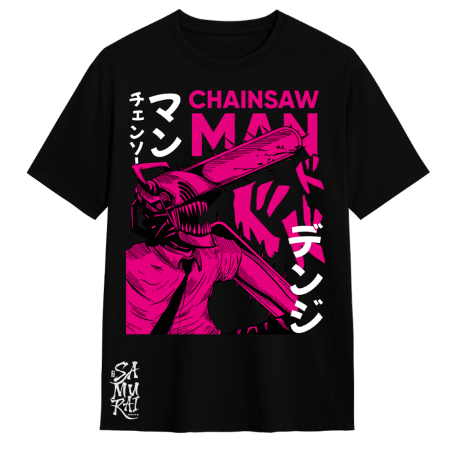 Camisa Chainsaw Man – Poder y Caos