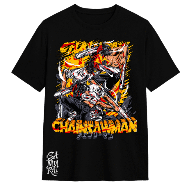 Camisa Chainsaw Man Denji – Caos Supremo