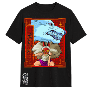 Camiseta Exclusiva de Princesa Mononoke – Ghibli