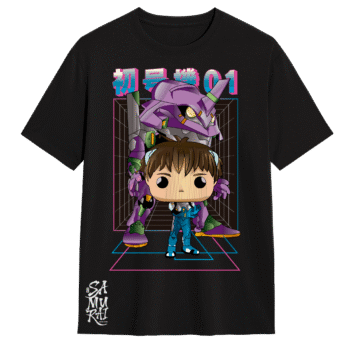 Camiseta Oficial de Evangelion – Anime Legendario