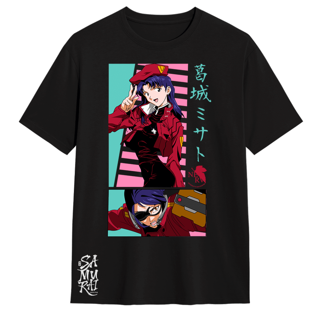 Misato Patch Camiseta Misato Katsuragi Evangelion