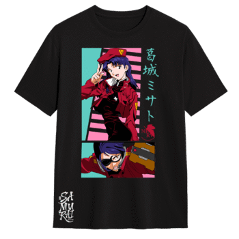 Camiseta Misato Katsuragi Evangelion