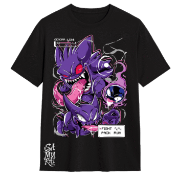 Camiseta Gengar Pokémon ¡Oscura! Edición Exclusiva