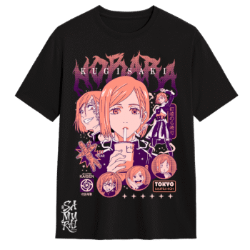 Camiseta Exclusiva de Nobara Kugisaki – Jujutsu Kaisen