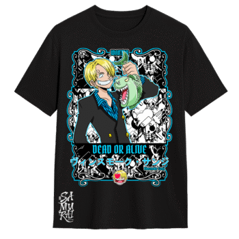 Camiseta Exclusiva de Sanji – One Piece