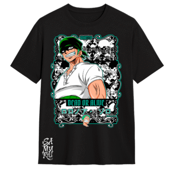 Camiseta Exclusiva de Zoro – One Piece