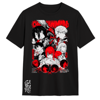 Camiseta Chainsaw Man Deseo Crudo