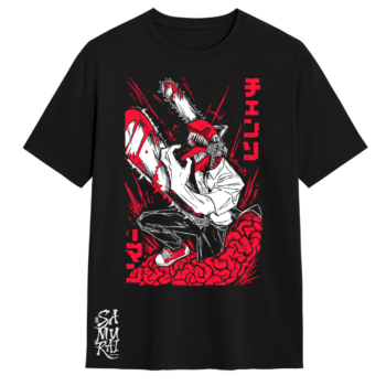 Camiseta Chainsaw Man ¡Caos Total!