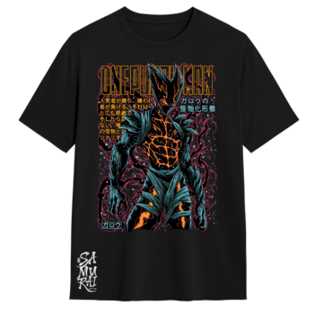 Camiseta Exclusiva Garou One Punch Man ¡Imparable!