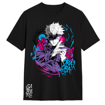 Camiseta Exclusiva Satoru Gojo Jujutsu Kaisen ¡Legendaria!