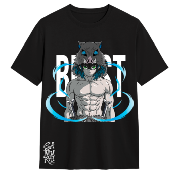 Camiseta Exclusiva de Inosuke Demon Slayer ¡Salvaje!