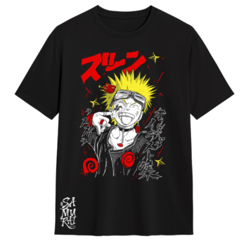 Camiseta Naruto Uzumaki ¡Voluntad del Fuego!
