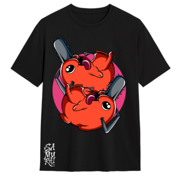 Camiseta Pochita Chainsaw Man ¡Corazón Maldito!