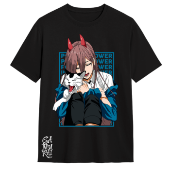 Camiseta Exclusiva de Power Chainsaw Man