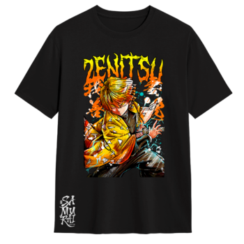 Camiseta Exclusiva Zenitsu Demon Slayer ¡Relámpago!