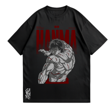 Camisa Baki Hanma – Instinto de Combate
