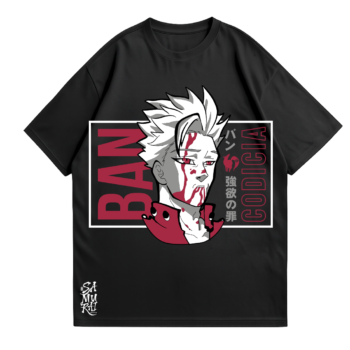 Camiseta Ban – El Zorro de la Avaricia | The Seven Deadly Sins