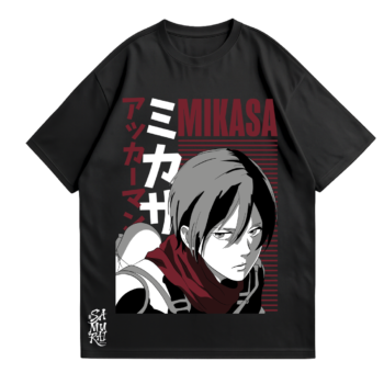 Camiseta Mikasa Ackerman – La Guerrera Inquebrantable | Attack on Titan
