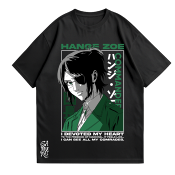 Camiseta Hange Zoë – La Científica del Cuerpo de Exploración | Attack on Titan