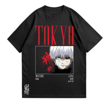 Camiseta Ken Kaneki – El Despertar del Ghoul | Tokyo Ghoul