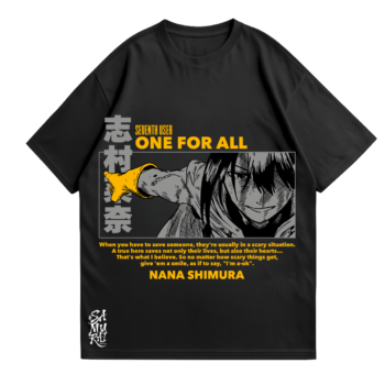 Camiseta Nana Shimura – El Legado del One For All | My Hero Academia