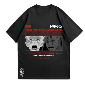 Camiseta Takemichi & Draken – Determinación Inquebrantable | Tokyo Revengers