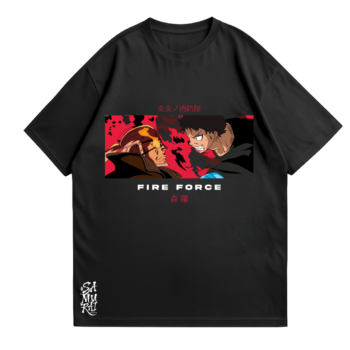 Camiseta Shinra Kusakabe – El Héroe de Fire Force | Fire Force